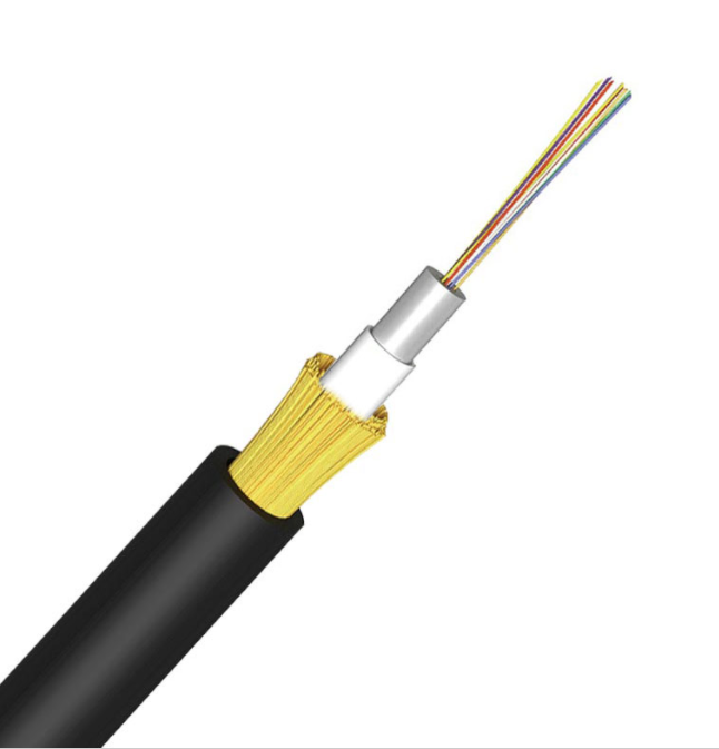 Ar não metálico exterior de Unitube que funde o micro canal 1 do cabo de fibra ótica GCYFXTY