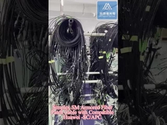 Cabos de fibra blindados com conector LSZH compatível com o Huawei -SC/APC