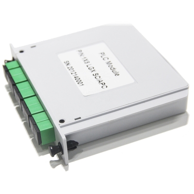 conector do SC APC da caixa do PLC LGX do divisor da fibra ótica 1x8 para FTTX PON