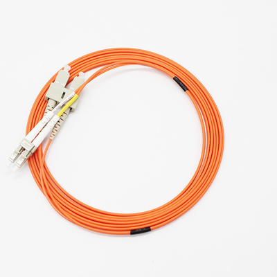 Cabo da palavra simples 3.0mm Lzsh do modo do cabo de remendo da fibra ótica do SC UPC-LC UPC multi