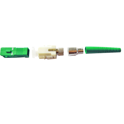 Certificação do FCC de RoHS do CE do conector 3.0mm da fibra do único modo do SC APC