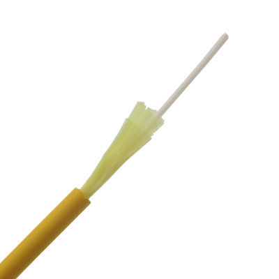 Cabo simples da fibra de G652D GJFJV, cabo ótico interno 3mm de único modo