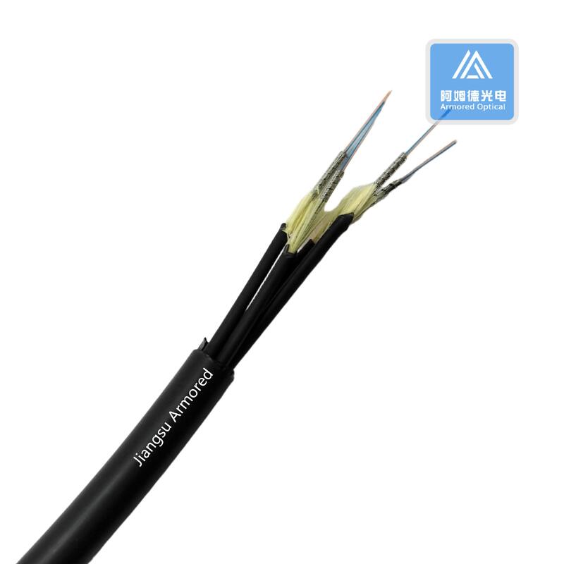 8 Cores Armored Break Out Fiber Patch Cable 7.5mm FTTH Fiber Cable Rodent Resistant