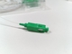 Da bolha ótica do PLC do divisor SCAPC da fibra de Mini Tube 1x16 cor branca de embalagem