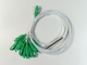 Da fibra branca do PLC da cor SCAPC do saco de plástico divisor ótico de embalagem 1 em 16 PARA FORA