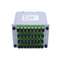 Divisor do único modo do PLC 1X32 de SCAPC, maneira ótica FTTH da caixa 32 da fibra passiva