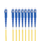 Divisor plástico FTTH GPON do PLC da fibra ótica do módulo do PLC do SC UPC da caixa 1X8 do ABS