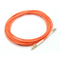 Palavra simples 2.0mm Lzsh do modo do cabo de remendo da fibra ótica do LC UPC-LC UPC multi