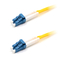 Palavra simples 2.0mm Lzsh do modo do cabo de remendo da fibra ótica do LC UPC-LC UPC multi