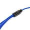 PVC Singlemode blindado LSZH 3.0mm de 4 núcleos do cabo de remendo da fibra ótica de SC-LC