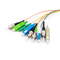 12 tranças UPC APC da fibra ótica do núcleo para a rede de FTTH FTTB FTTX